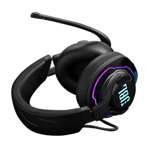 JBL Quantum 910 Wireless - Black - Wireless over-ear performance gaming headset with head  tracking-enhanced, Active Noise Cancelling and Bluetooth - Detailshot 5